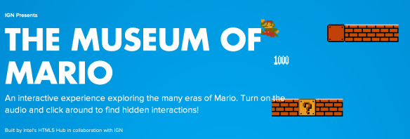 Museu Interativo do Super Mario